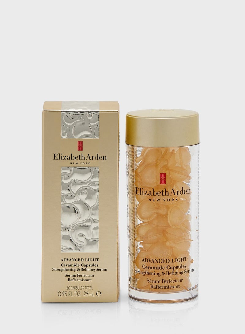 Elizabeth Arden Advanced Light Ceramide Capsules Strengthening & Refining Serum, 60-Capsules/28Ml