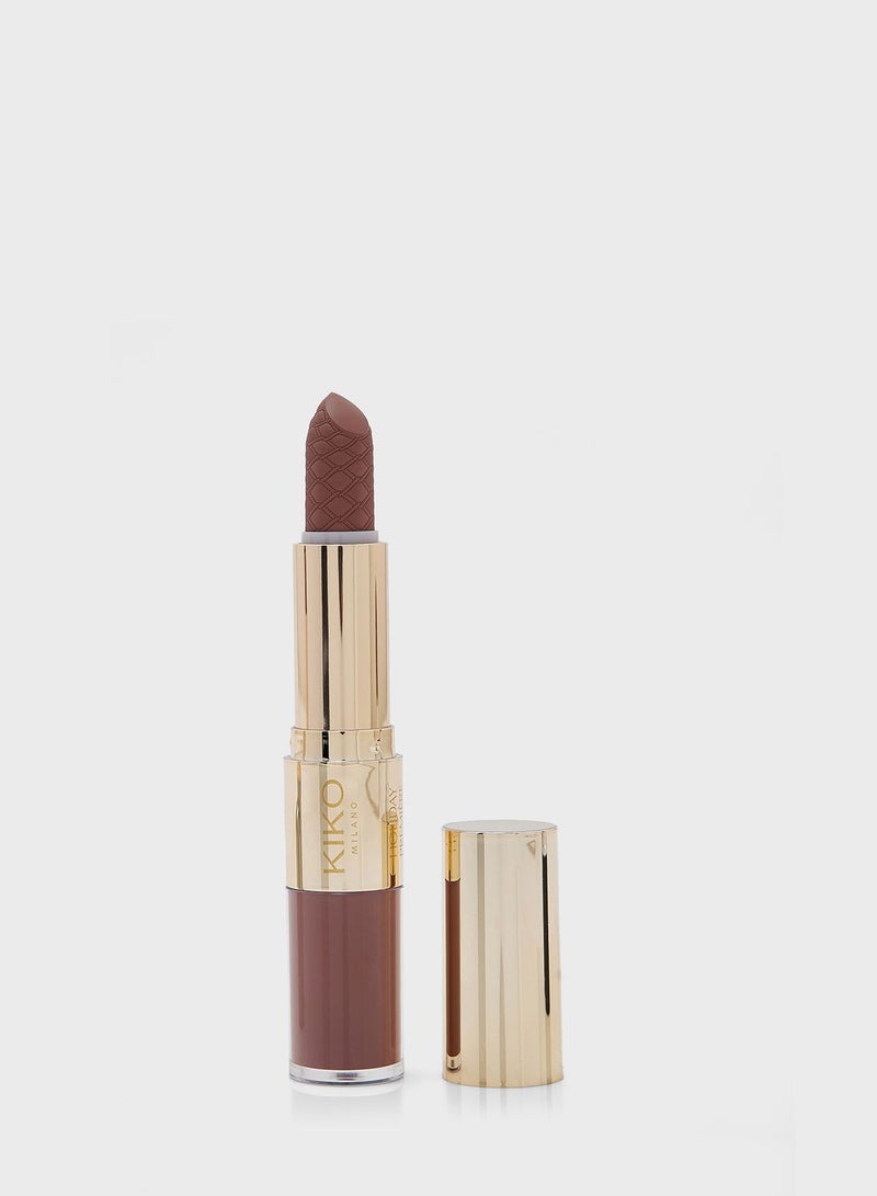Lipstick & Gloss 02 - Unique Brown