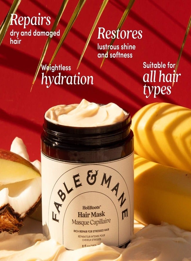 Fable & Mane HoliRoots™ Repairing Hair Mask 237ml