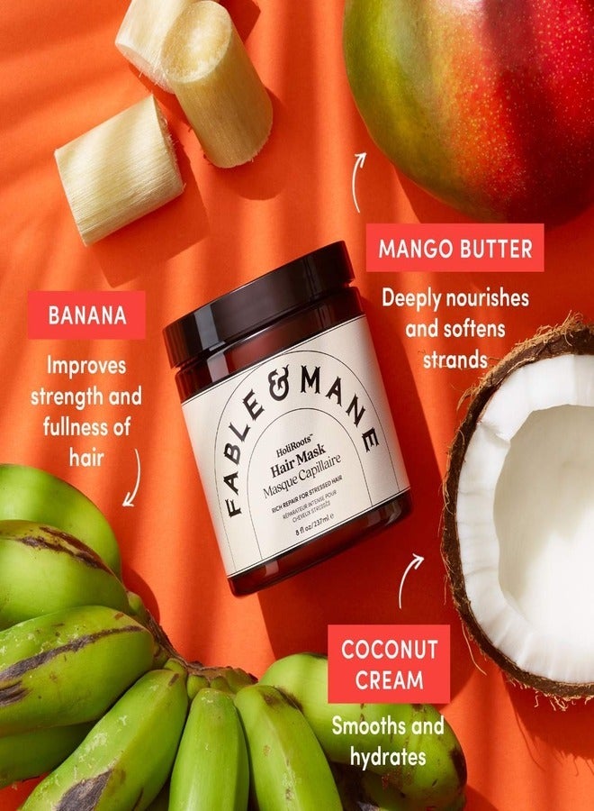 Fable & Mane HoliRoots™ Repairing Hair Mask 237ml