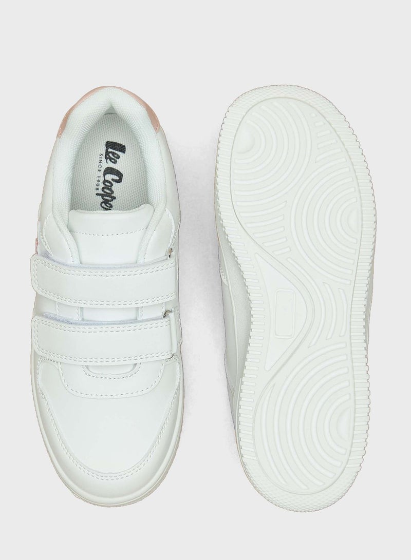 Kids Low Top Velcro Sneakers