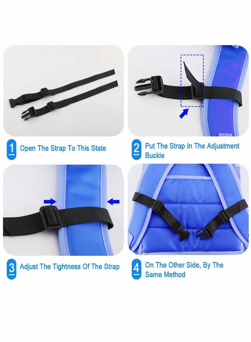 Backpack Chest Straps Backpack Shoulder Strap Fixing Straps Adjustable Backpack Chest Strap Buckles Adjustable Chest Strap for Backpack Chest Belt with Buckle for Hiking and Jogging 3 Pack