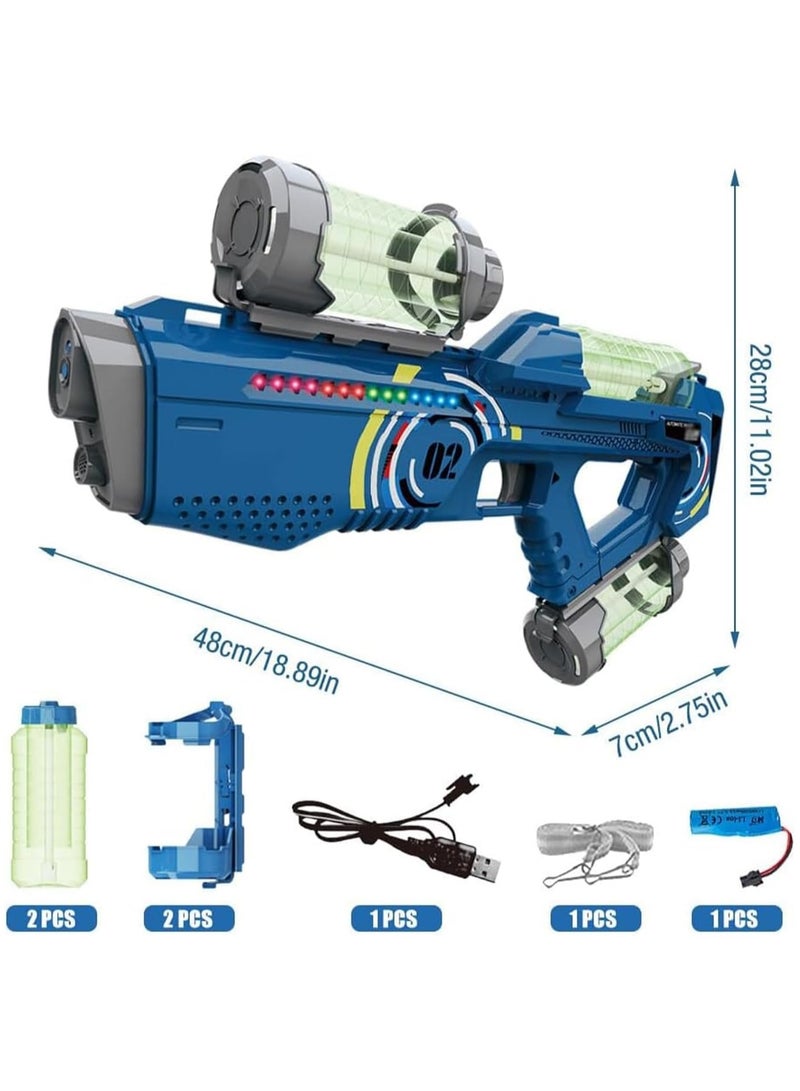 Electric Water Gun, Water Pistol,Water Guns Powerful Long Distance 10 Meters Range, Water Pistols for Kids Adults, Automatic Watergun Water Blaster Toys for Summer Pool Beach Party,750ml