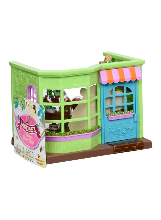 32-Piece Flower Shop Playset