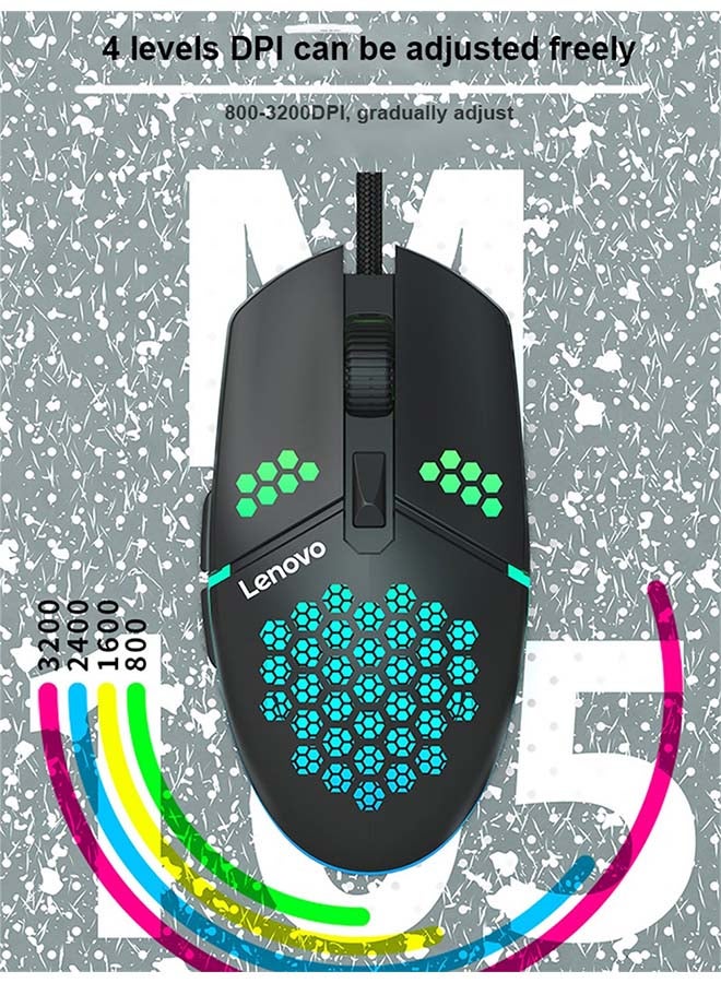 M105 Business Game Colorful Light USB Wired Mouse