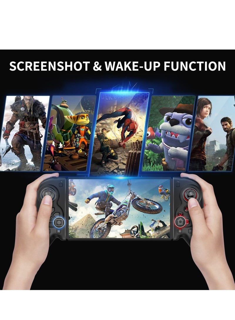 Joycon Wireless Controller for Nintendo Switch,Joy Cons for Switch Sport, Joycons Pad Pro for Switch Support Turbo, Wake-up and 6-Axis, Replacement for Switch Joy con (Black)