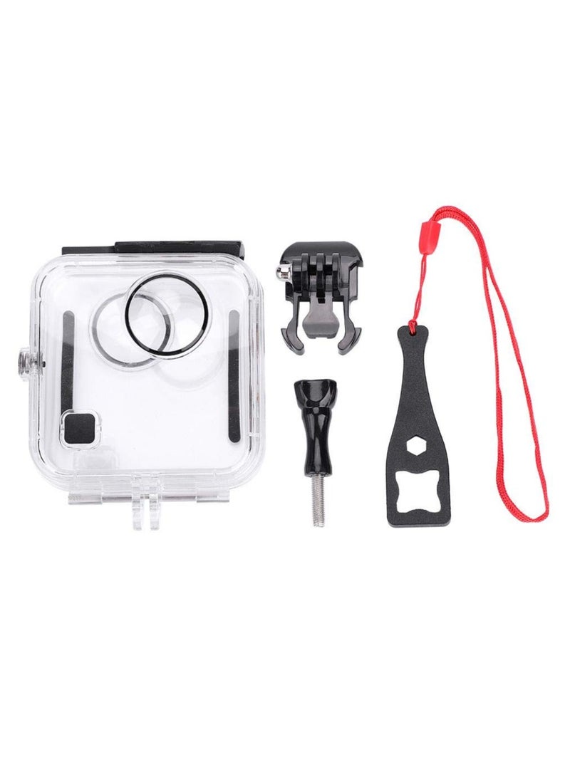 45M Underwater Protective Diving Case Housing Shell Replacement Cover for GoPro Fusion
