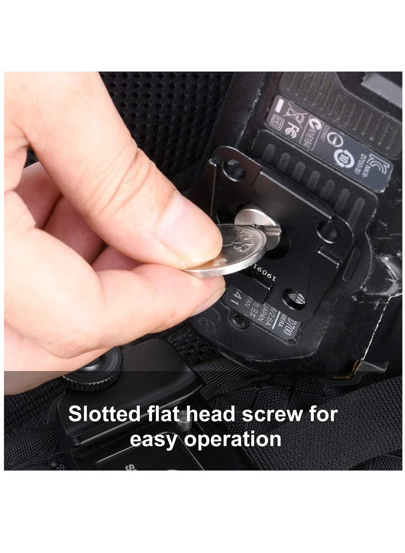 CP-39 Camera Clip QR Plate Compatible with Arca-Swiss, RRS (one-Piece Design) Quick Release Plate