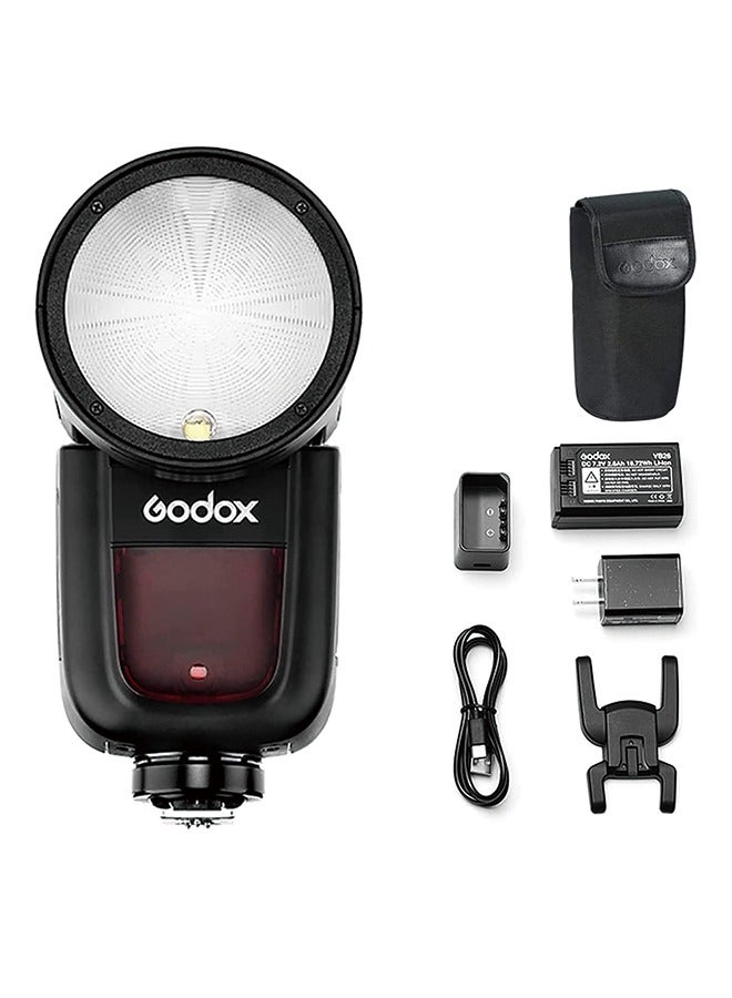 Godox V1-S Camera Flash Speedlite for Sony a7IV a7III a7RIII a7RII a7C a6400 a6000 a9 a77 a350