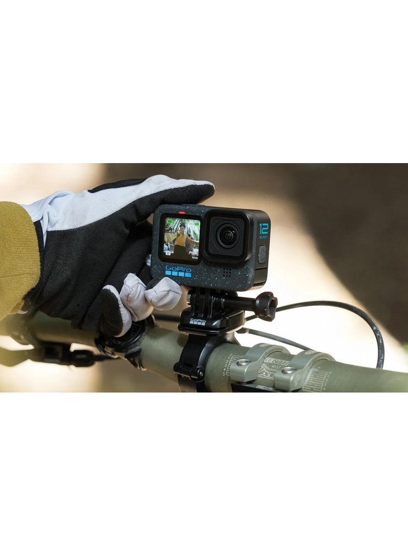 HERO12 Black Creator Edition - Includes HERO12 Black, Volta (Battery Grip, Tripod, Remote), Media Mod, Light Mod, Enduro Battery, and Carrying Case official GoPro KSA Version