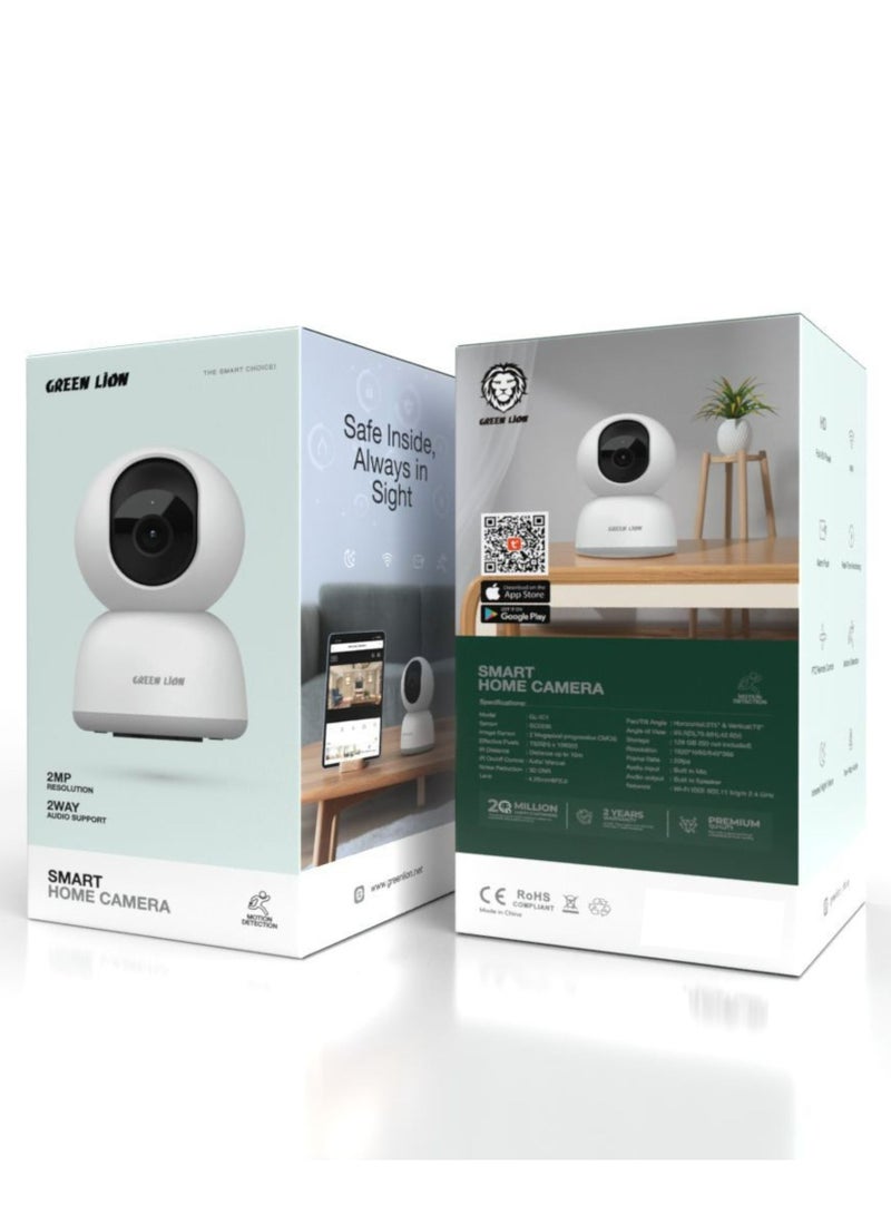 Green Lion Smart Home Camera - White