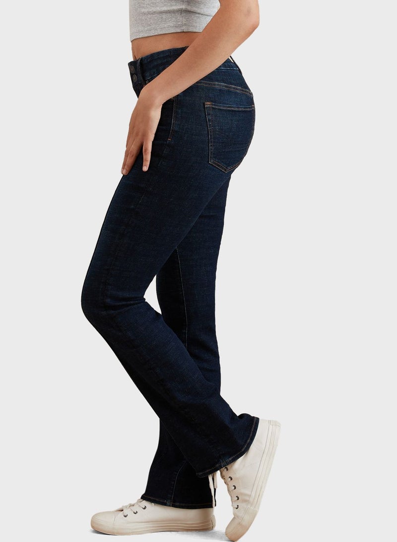 Curvy Low-Rise Jeans