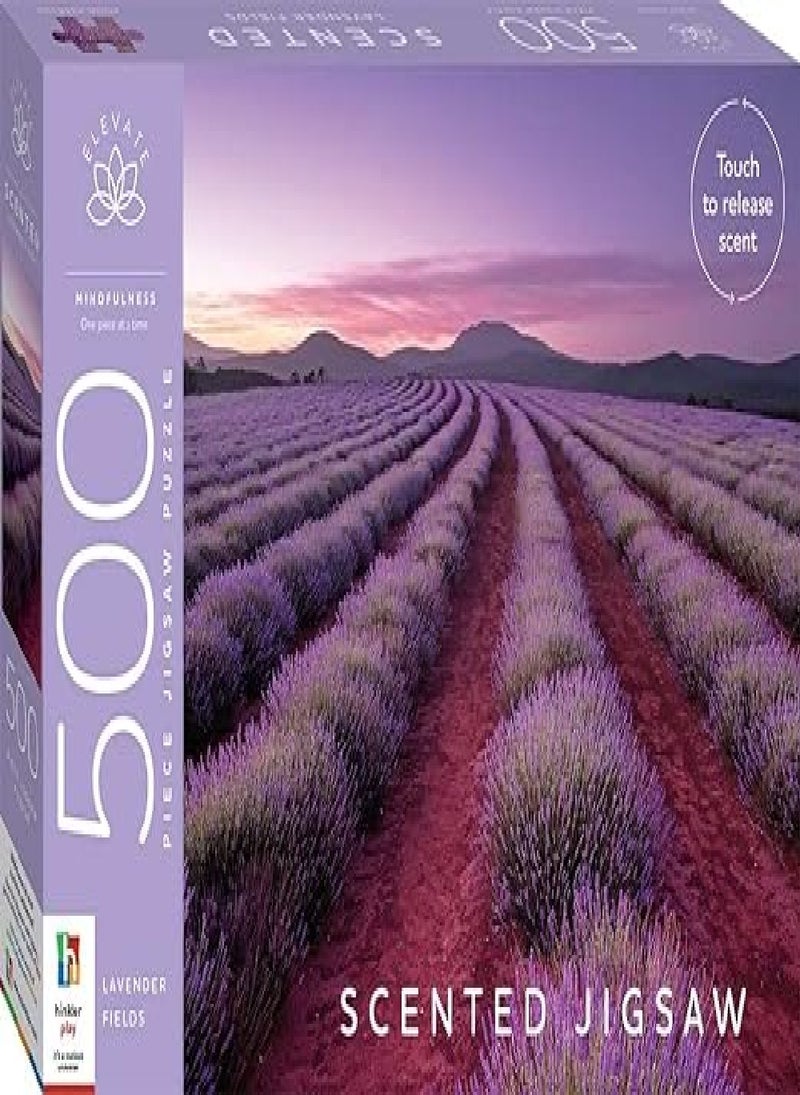 Hinkler Elevate Scented 500 Pieces Jigsaw Lavender Fields