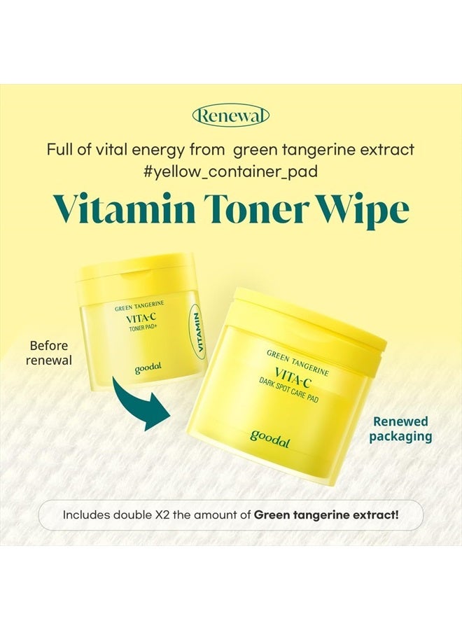 Green Tangerine Vita C Toner PAD 70Pcs