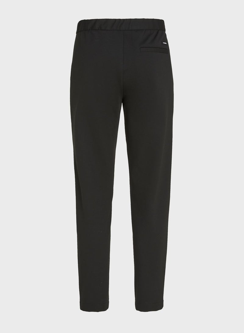 Comfort Knit Tapered Trousers
