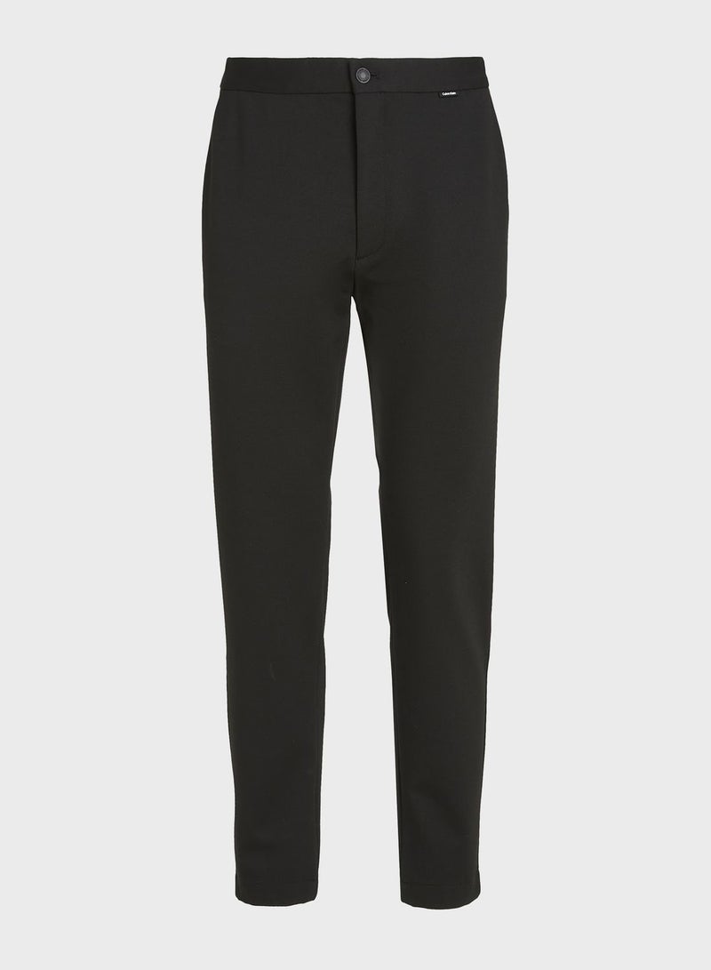 Comfort Knit Tapered Trousers