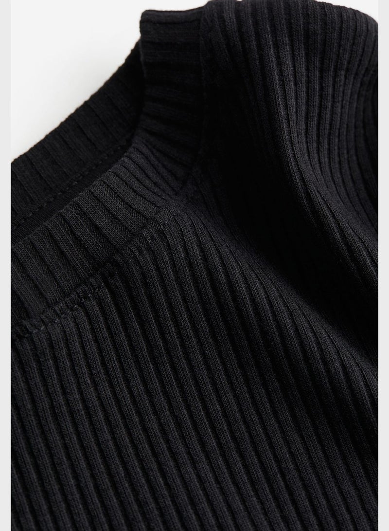 Youth Ribbed Midi Dress