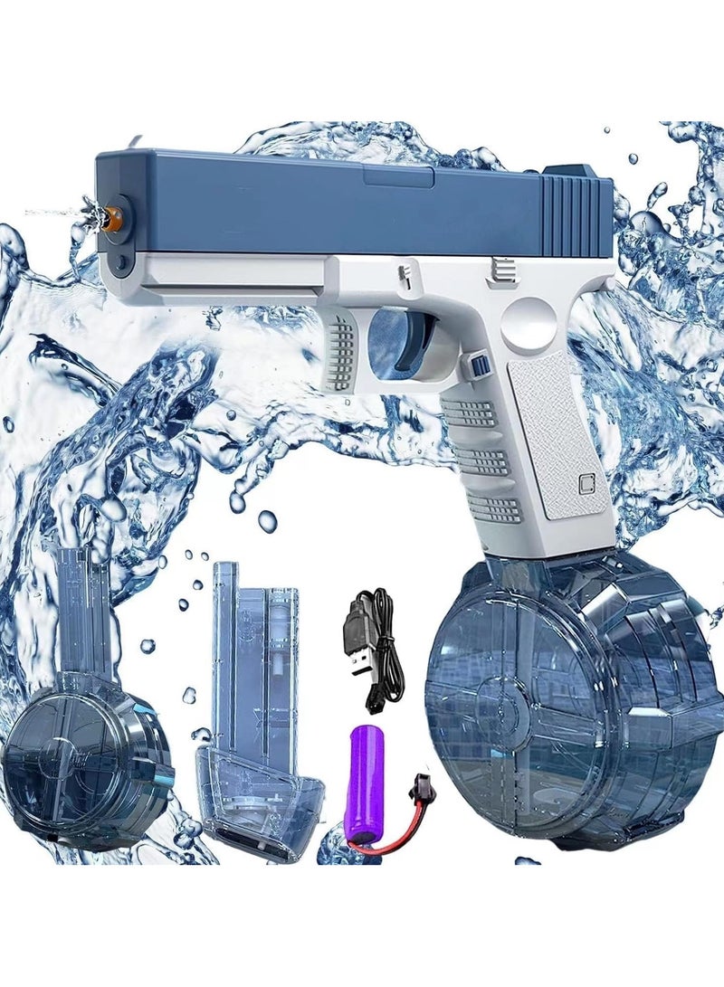 Water Gun Toy for Kids,Electric Succession with Double Magazine Children's Water Play Toy,Fighting Toy Water Gun