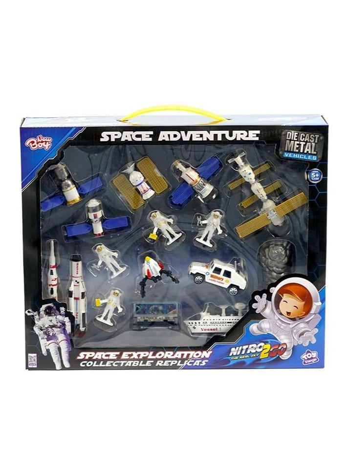 Nitro2Go Space adventure exploration set 17 pieces