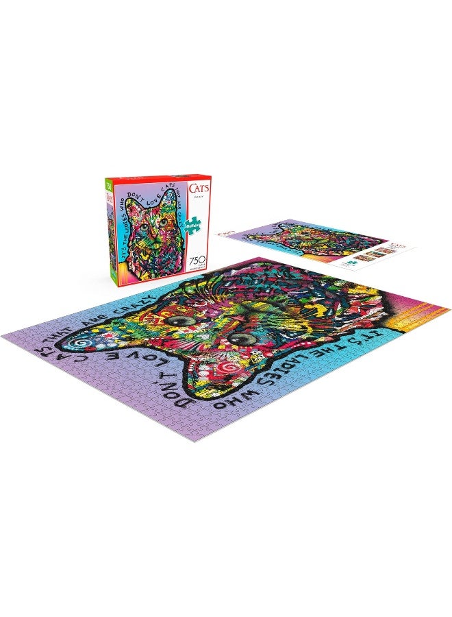 Buffalo Games - Cat Lady - 750 Piece Jigsaw Puzzle