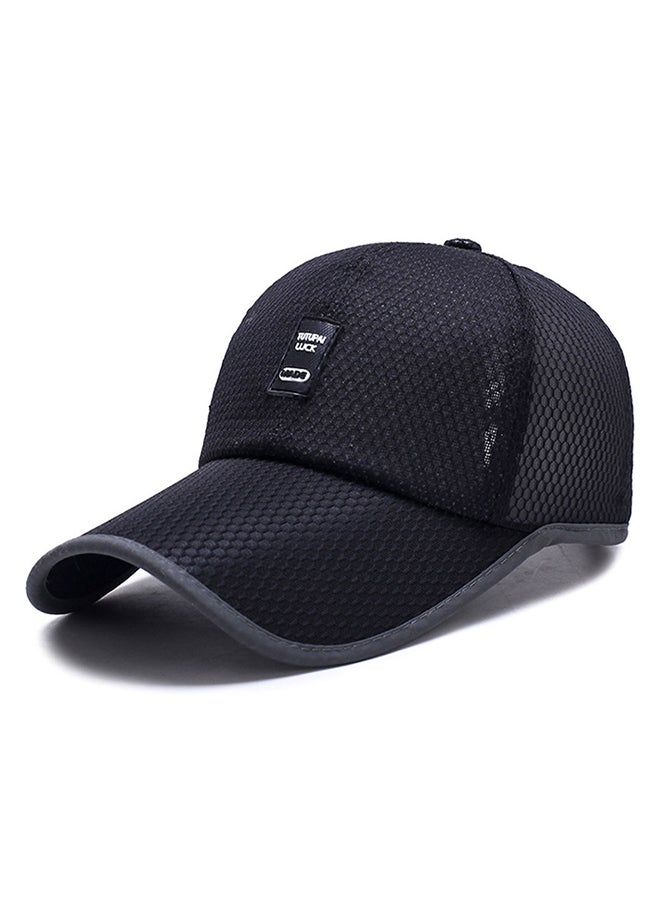 Solid Design Sports Cap Black