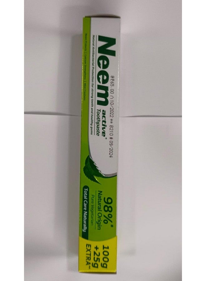 Neem Active Toothpaste 100 Grams Pack Of 3