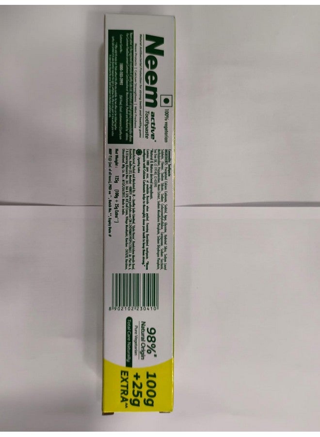 Neem Active Toothpaste 100 Grams Pack Of 3