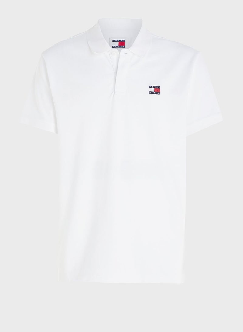 Logo Slim Fit Polo