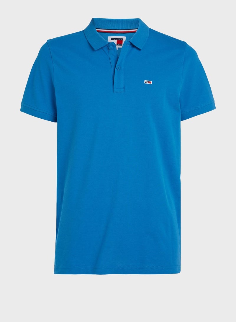 Logo Slim Fit Polo