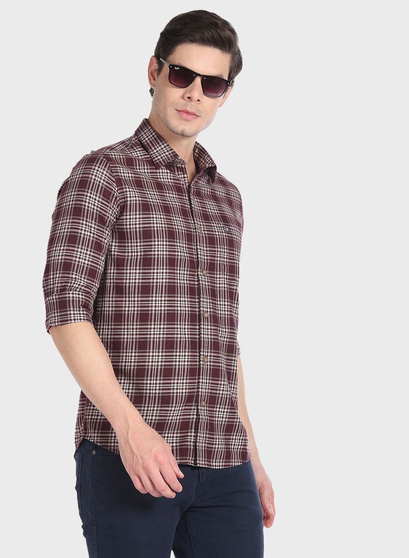 Checked Regular Fit Shirt