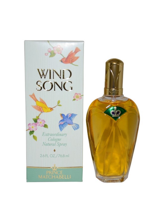 Prince Matchabelli Wind Song By Prince Matchabelli For Women. Cologne Spray 2.6 Oz