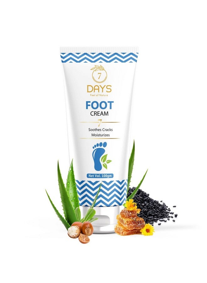 Foot Cream For Rough Dry & Cracked Heel Foot Softening Cream With Shea Butter Aloevera & Bee Wax 100Gm