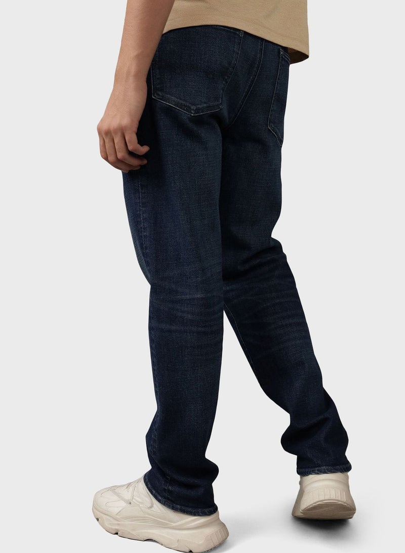 Rinse Wash Essential  Straight Fit Jeans