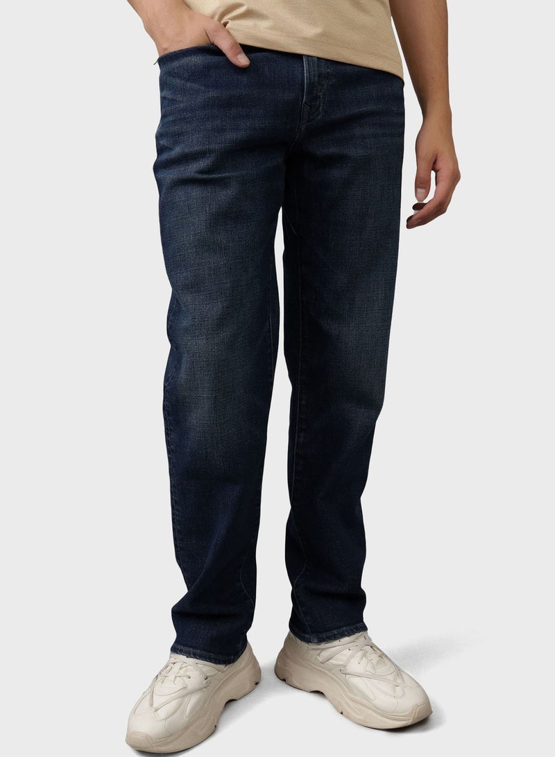 Rinse Wash Essential  Straight Fit Jeans