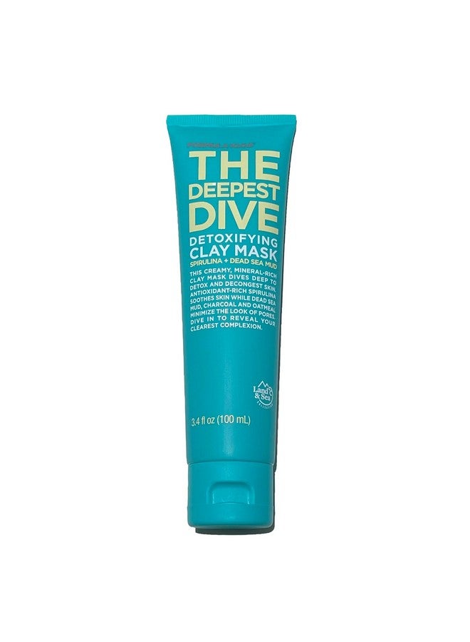 Deepest Dive Detoxifying Clay Mask Spirulina+Dead Sea Mud