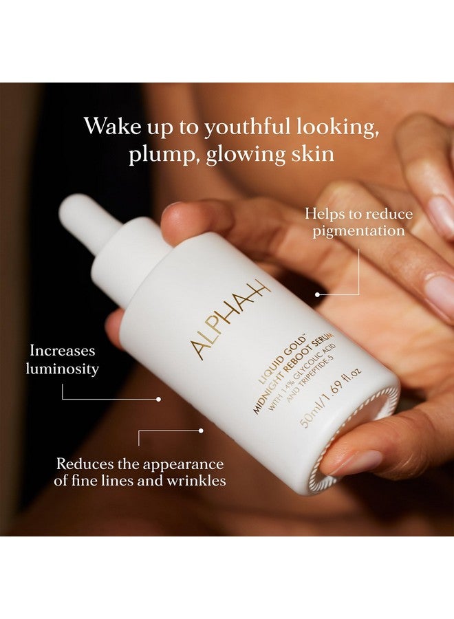 Midnight Reboot Serum Visibly Smooth Plump Skin With Glycolic Acid And Retinol
