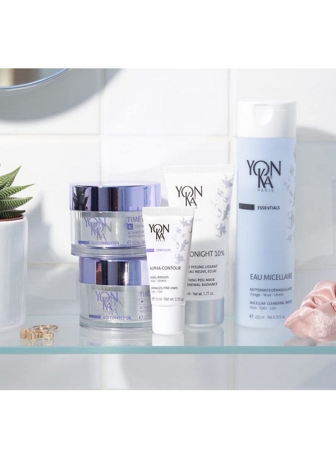 Yonka Alphacontour Eye And Lip Cream (15Ml) Antiwrinkle Regenerating Contour Creme Naturally Soften Signs Of Aging With Botanical Oil Blends And Fruit Acids All Skin Types Parabenfree