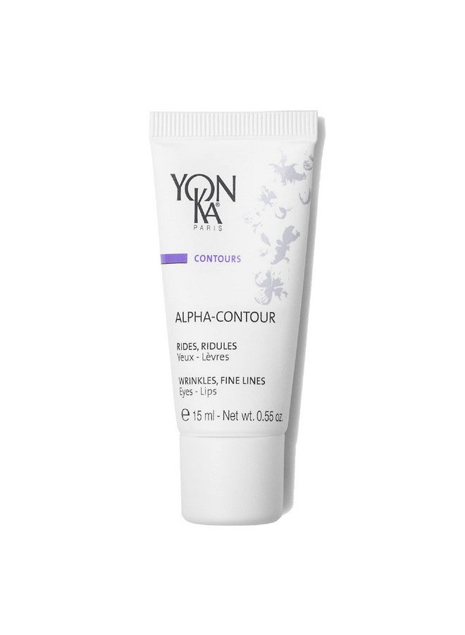 Yonka Alphacontour Eye And Lip Cream (15Ml) Antiwrinkle Regenerating Contour Creme Naturally Soften Signs Of Aging With Botanical Oil Blends And Fruit Acids All Skin Types Parabenfree
