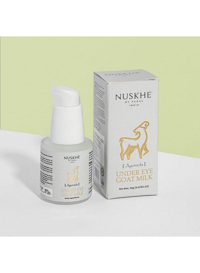 Under Eye Goat Milk For Puffy Eyes!