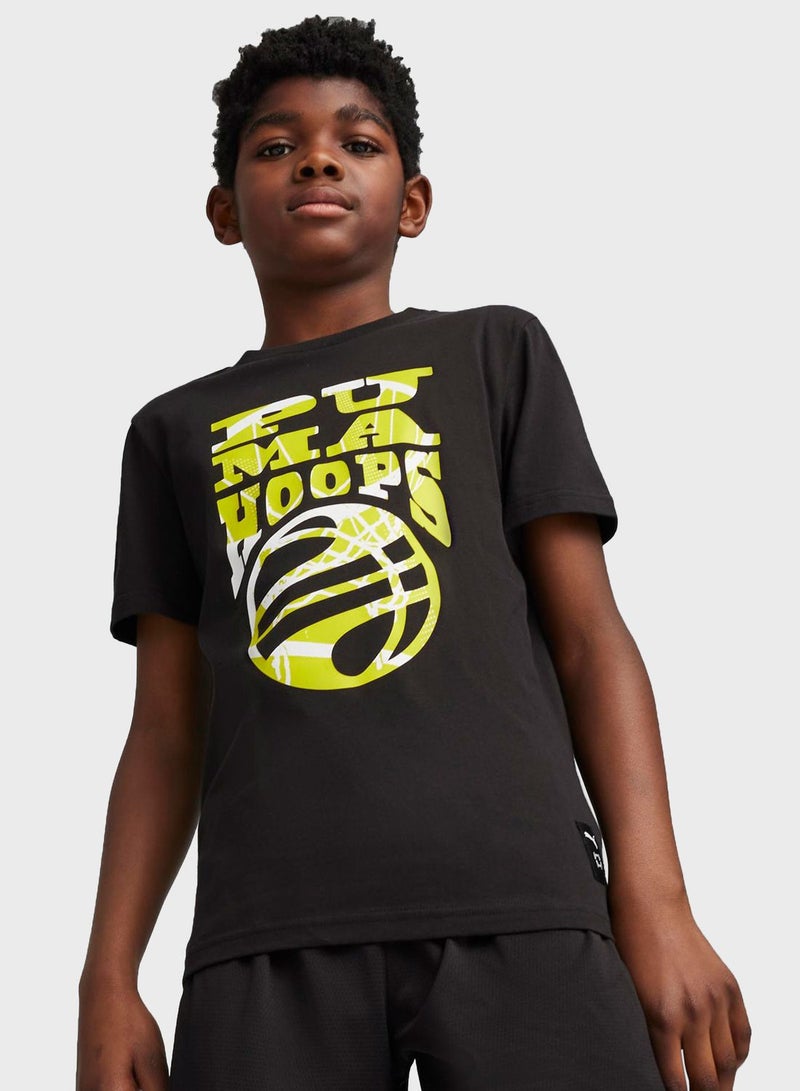 Kids Basketball Blueprint T-Shirt