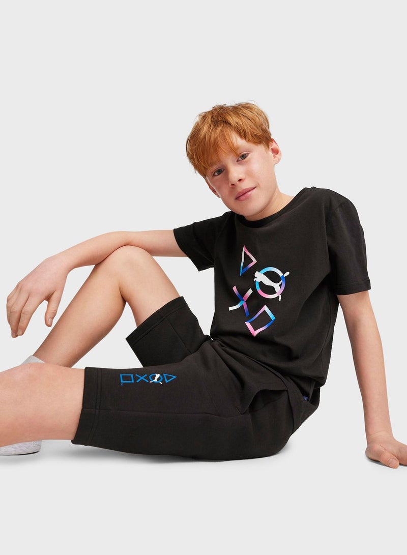 Kids Playstation Graphic T-Shirt