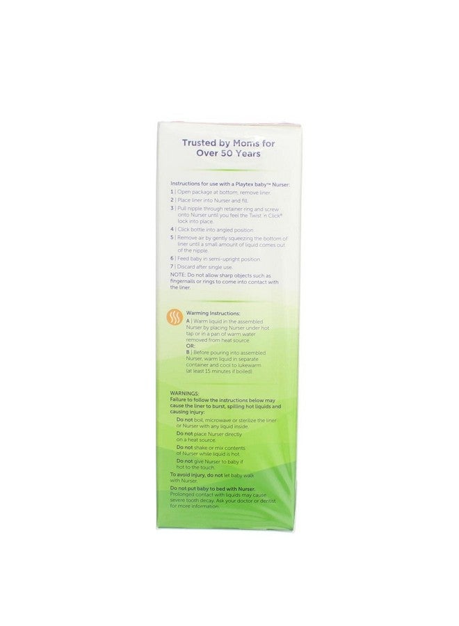 Playtex Dropins Liners (50) 4 Oz
