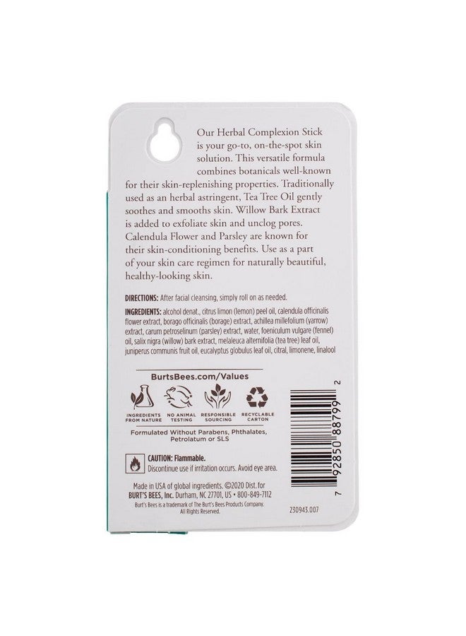 Burts Bees Herbal Blemish Stick (White) .26 Fl Oz Liquid