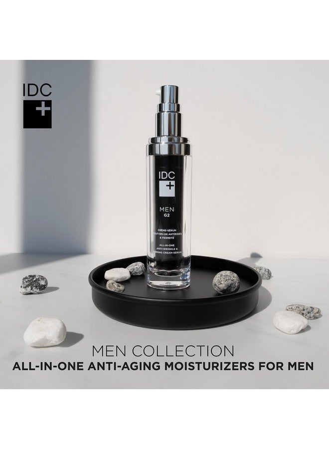 Dermo Men G2 Allinone Anti Aging Face Cream Serum For Men 1 Fl Oz Anti Wrinkle Face Eyes And Neck Firming And Tightening Cream Vegan Hydrating Face Serum Anti Wrinkle Pore Refining