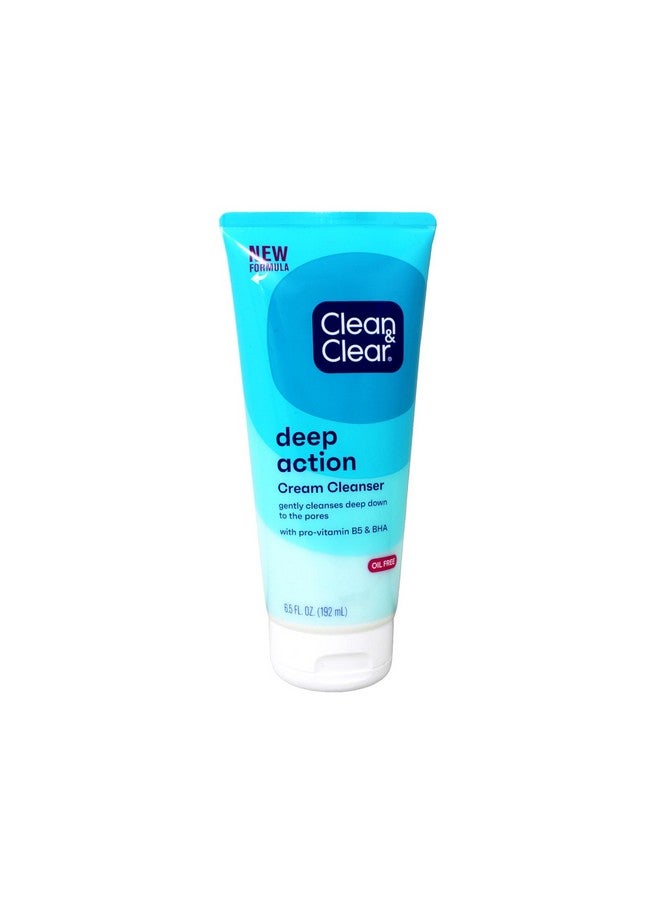 Cln&Clr Crm Clnsr Size 6.5Z Clean & Clear Sensitive Skin Deep Action Cream Cleanser