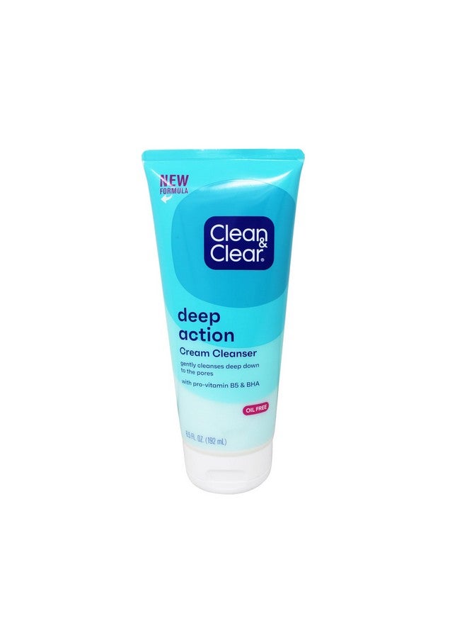 Cln&Clr Crm Clnsr Size 6.5Z Clean & Clear Sensitive Skin Deep Action Cream Cleanser