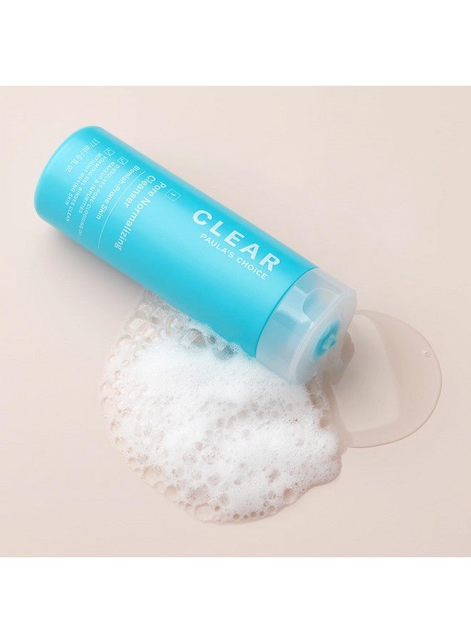 Clear Pore Normalizing Cleanser Salicylic Acid Acne Face Wash Redness & Blackheads 177 Ml