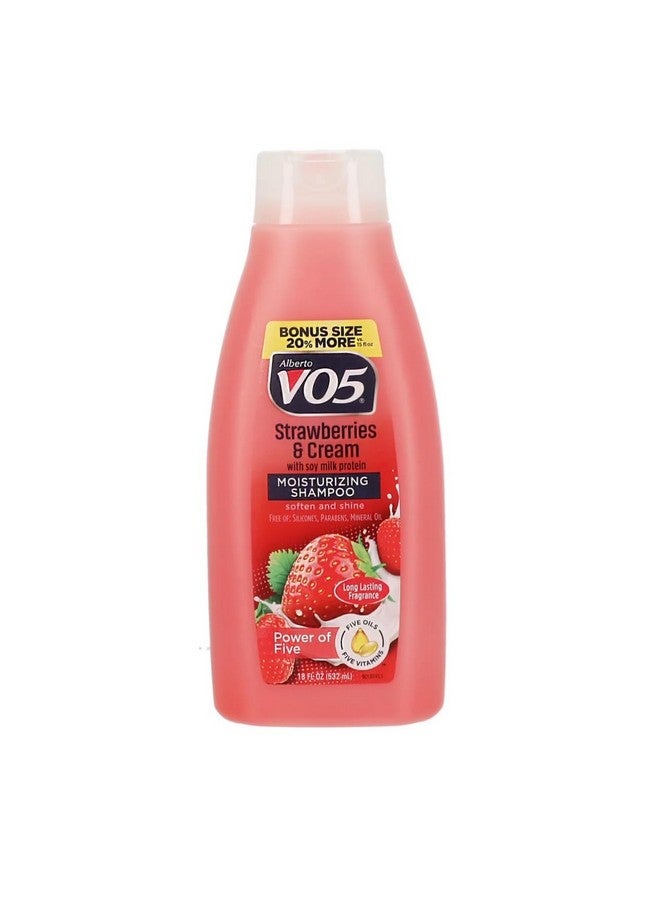 Alberto Strawberries & Cream Moisturizing Shampoo (2 Pack) 1 Fl Oz (Pack Of 50)