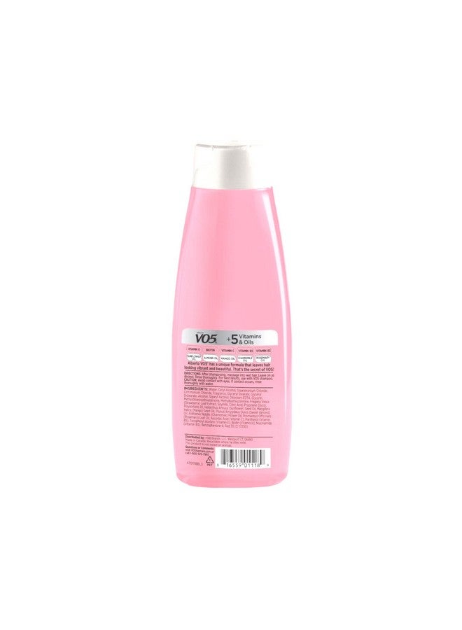 Alberto Vo5 Moisture Milks Strawberries And Cream Moisturizing Conditioner 12.5 Fluid Ounce 6 Per Case.