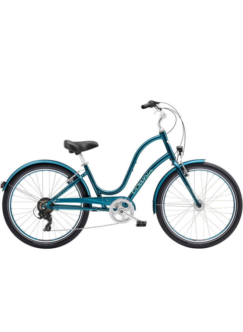 Women's Bike Electra Townie Original 7D EQ Step Thru Ocean Blue